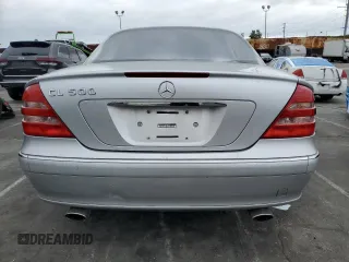 2000 Mercedes-Benz CL 500/600 with VIN WDBPJ75J2YA006814, listed as a Copart auction lot 50959365 with 99,612 mi miles and Salvage Title. Bid and sale history available at DreamBid. Image 6.