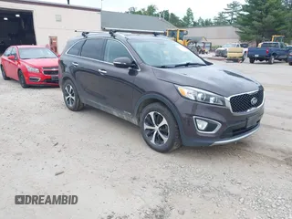 2016 Kia Sorento EX with VIN 5XYPHDA57GG119919, listed as a IAAI auction lot 42593053 with 98,721 mi miles and . Bid and sale history available at DreamBid. Image 1.