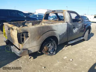 2014 Ford F-150 XL with VIN 1FTMF1CM0EKF68328, listed as a IAAI auction lot 41284742 with 1 mi miles. Bid and sale history available at carsss.com. Image 4.
