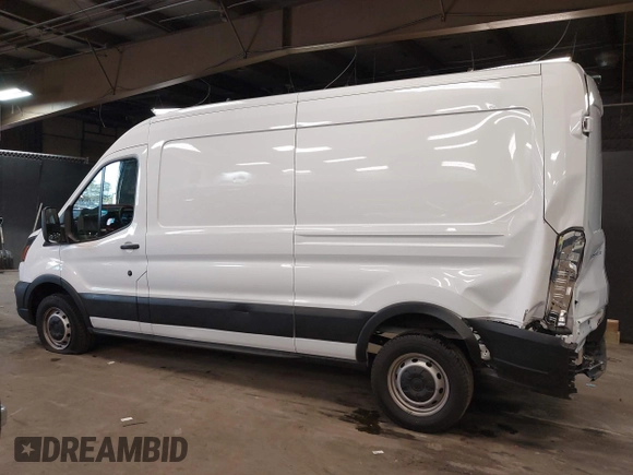 2023 Ford Transit Cargo with VIN 1FTBR1C86PKB37075, listed as a IAAI auction lot 41856721 with 20,540 mi miles. Bid and sale history available at carsss.com. Image 14.