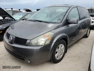 2004 Nissan Quest SE with VIN 5N1BV28U24N313293, listed as a Copart auction lot 76638444 with 0 mi miles and Clean Title. Bid and sale history available at carsss.com. Image 1.
