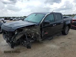 2021 Chevrolet Colorado 2WD Work Truck with VIN 1GCGSBEN1M1146030, listed as a Copart auction lot 64027614 with 65,223 mi miles and Salvage title. Bid and sale history available at DreamBid. Image 1.