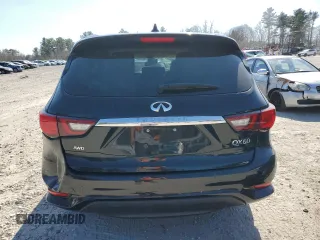 2020 Infiniti QX60 LUXE with VIN 5N1DL0MM4LC537300, listed as a Copart auction lot 49049205 with 57,681 mi miles and Salvage Title. Bid and sale history available at carsss.com. Image 6.