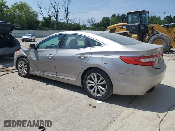 2012 Hyundai Azera with VIN KMHFG4JG8CA125699, listed as a Copart auction lot 66603405 with 129,673 mi miles and Clean title. Bid and sale history available at DreamBid. Image 2.