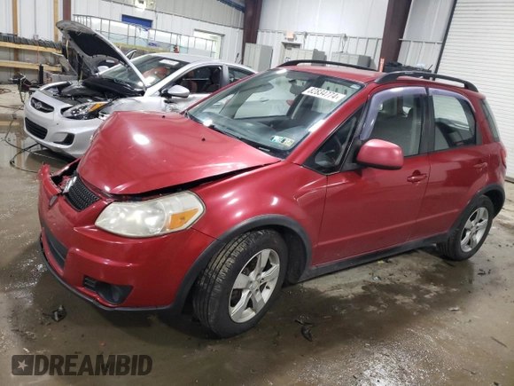 2012 Suzuki SX4 Crossover with VIN JS2YB5A38C6301805, listed as a Copart auction lot 82834774 with 141,858 mi miles and Salvage Title. Bid and sale history available at carsss.com. Image 1.