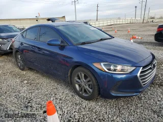 2017 Hyundai Elantra SE with VIN 5NPD84LF0HH107937, listed as a Copart auction lot 50074435 with 79,018 mi miles and Salvage Title. Bid and sale history available at carsss.com. Image 4.