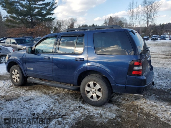 2007 Ford Explorer XLT with VIN 1FMEU73827UB53532, listed as a Copart auction lot 42154955 with 146,050 mi miles and Clean Title. Bid and sale history available at carsss.com. Image 2.