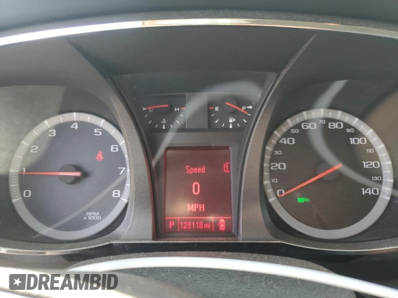 2012 GMC Terrain SLE-1 z VIN 2GKALMEK1C6230904, wystawiony jako Copart lot #56646895 z przebiegiem 123 118 mil mil oraz Szkoda całkowita • Salvage title. Historia ofert i sprzedaży dostępna na DreamBid. Obrazek 9.