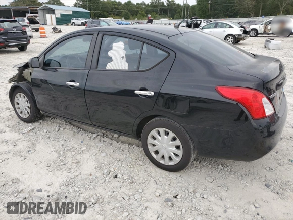 2012 Nissan Versa SV with VIN 3N1CN7AP0CL856430, listed as a Copart auction lot 70993634 with 97,853 mi miles and Salvage Title. Bid and sale history available at carsss.com. Image 2.