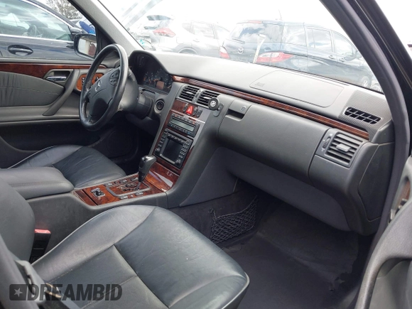2001 Mercedes-Benz E 320 with VIN WDBJF65J91B363439, listed as a IAAI auction lot 42058536 with 61,272 mi miles and . Bid and sale history available at DreamBid. Image 5.