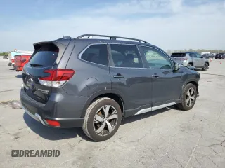 2020 Subaru Forester Touring with VIN JF2SKAXC4LH401275, listed as a Copart auction lot 52614145 with 77,530 mi miles and Salvage Title. Bid and sale history available at carsss.com. Image 3.
