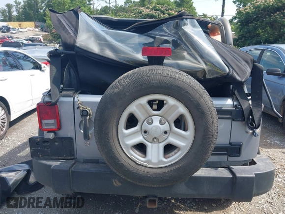 2014 Jeep Wrangler Sport with VIN 1C4AJWAG6EL192448, listed as a IAAI auction lot 42479738 with 44,848 mi miles and . Bid and sale history available at DreamBid. Image 16.