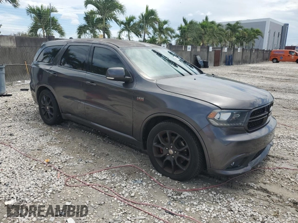 2015 Dodge Durango R/T with VIN 1C4SDHCT1FC891781, listed as a Copart auction lot 62664555 with 107,573 mi miles and Salvage title. Bid and sale history available at DreamBid. Image 4.
