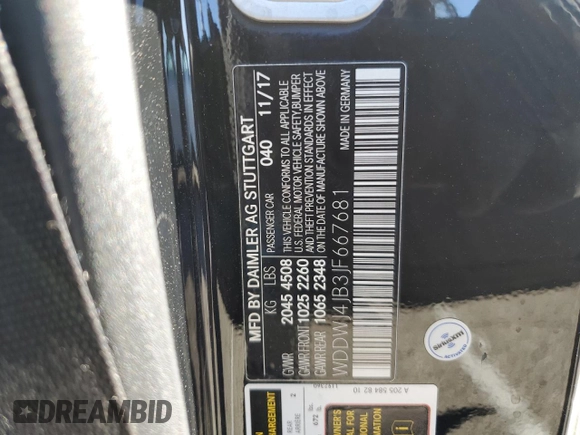 2018 Mercedes-Benz C 300 with VIN WDDWJ4JB3JF667681, listed as a Copart auction lot 88327665 with 50,526 mi miles and Salvage Title. Bid and sale history available at carsss.com. Image 13.