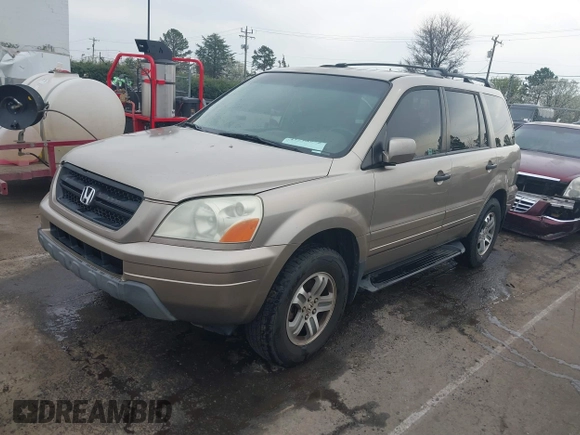 2005 Honda Pilot EX-L with VIN 5FNYF18545B052618, listed as a IAAI auction lot 41798972 with 250,118 mi miles. Bid and sale history available at carsss.com. Image 17.
