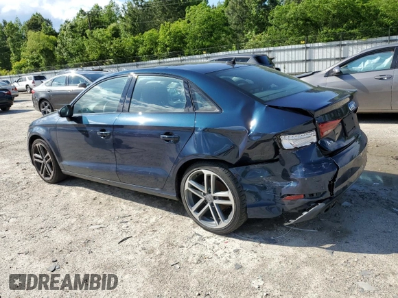 2019 Audi A3 Sedan Premium with VIN WAUAUGFF1KA102138, listed as a Copart auction lot 49698663 with 56,718 mi miles. Bid and sale history available at carsss.com. Image 2.
