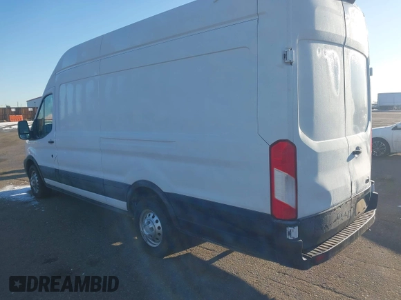 2023 Ford Transit Cargo with VIN 1FTBR3U86PKA39951, listed as a IAAI auction lot 41449397 with 46,883 mi miles and . Bid and sale history available at DreamBid. Image 3.