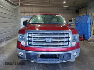 2013 Ford F-150 XL with VIN 1FTFW1ETXDFC16006, listed as a Copart auction lot 48343895 with 107,643 mi miles and Salvage Title. Bid and sale history available at carsss.com. Image 5.