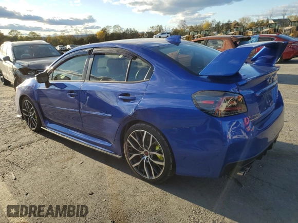 2020 Subaru WRX STI Limited with VIN JF1VA2Y6XL9829722, listed as a Copart auction lot 76291104 with 44,662 mi miles and Salvage Title. Bid and sale history available at carsss.com. Image 2.