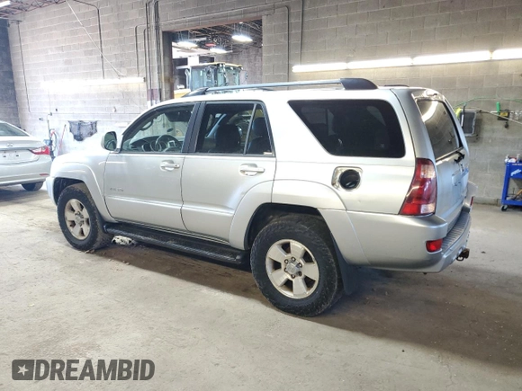 2004 Toyota 4Runner SR5 with VIN JTEBU14R640042248, listed as a Copart auction lot 53827325 with 184,290 mi miles and Clean Title. Bid and sale history available at DreamBid. Image 2.