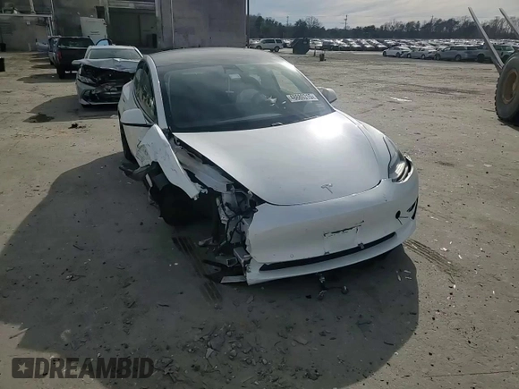 2021 Tesla Model 3 Standard Range Plus with VIN 5YJ3E1EA6MF048261, listed as a Copart auction lot 48680315 with Not Provided miles and Salvage Title. Bid and sale history available at DreamBid. Image 10.