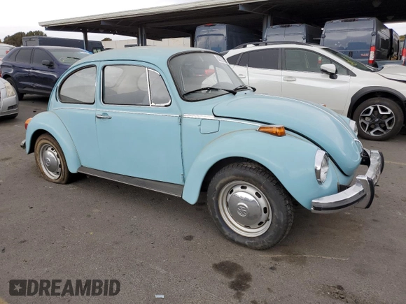 1973 Volkswagen Beetle with VIN 1332743225, listed as a Copart auction lot 82205824 with 66,942 mi miles and Clean Title. Bid and sale history available at DreamBid. Image 4.