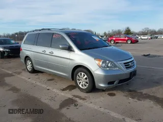2008 Honda Odyssey EX-L with VIN 5FNRL38638B054060, listed as a IAAI auction lot 41694875 with 184,050 mi miles. Bid and sale history available at carsss.com. Image 1.