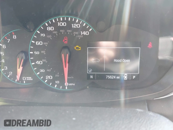 2020 Chevrolet Trax LT with VIN 3GNCJLSB6LL288423, listed as a IAAI auction lot 42213843 with 75,624 mi miles and . Bid and sale history available at DreamBid. Image 7.