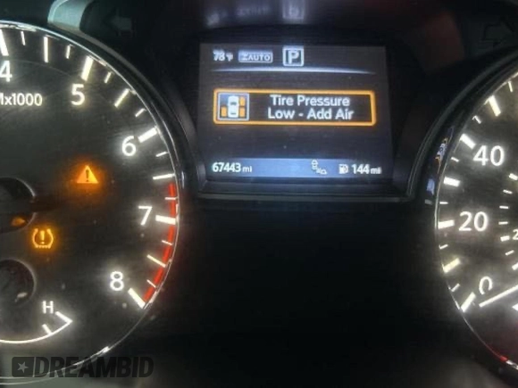 2016 Nissan Pathfinder SV with VIN 5N1AR2MMXGC620958, listed as a Copart auction lot 62188295 with 67,443 mi miles and Clean title. Bid and sale history available at DreamBid. Image 8.