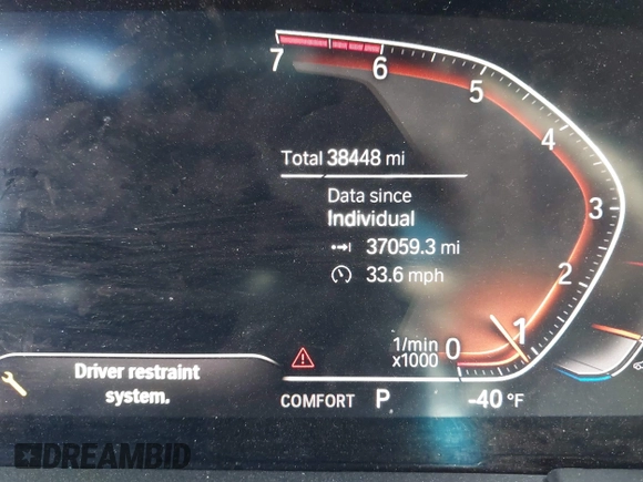 2020 BMW Z4 sDrive30i z VIN WBAHF3C06LWW72769, wystawiony jako IAAI lot #42458058 z przebiegiem 38 448 mil mil oraz . Historia ofert i sprzedaży dostępna na DreamBid. Obrazek 15.