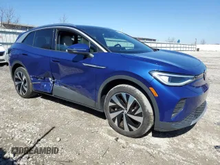 2022 Volkswagen ID.4 Pro S z VIN WVGUNPE29NP071844, wystawiony jako Copart lot #49249195 z przebiegiem 23 970 mil mil oraz Szkoda całkowita • Salvage title. Historia ofert i sprzedaży dostępna na DreamBid. Obrazek 4.