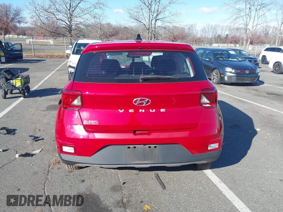 2022 Hyundai Venue SE with VIN KMHRB8A3XNU155272, listed as a IAAI auction lot 40996954 with Not Provided miles and . Bid and sale history available at DreamBid. Image 16.
