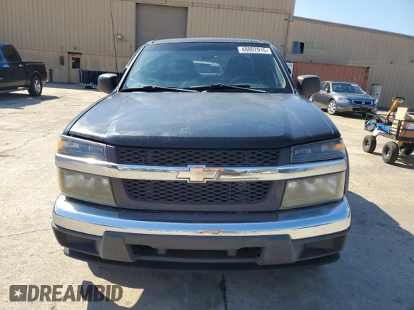 2007 Chevrolet Colorado 2LT with VIN 1GCDS13E978137166, listed as a Copart auction lot 48802915 with 250,469 mi miles and Salvage Title. Bid and sale history available at DreamBid. Image 5.