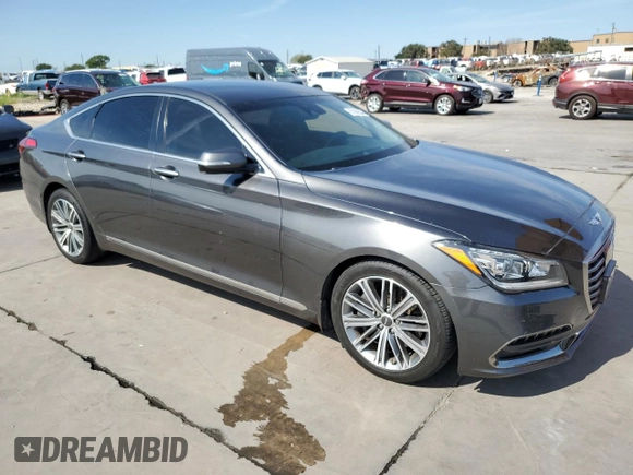 2019 Genesis G80 3.8L with VIN KMHGN4JE1KU290144, listed as a Copart auction lot 67966504 with 54,983 mi miles and Clean Title. Bid and sale history available at DreamBid. Image 4.