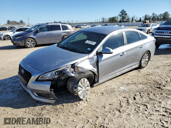 2016 Hyundai Sonata Hybrid SE with VIN KMHE24L16GA008910, listed as a Copart auction lot 73578202 with 84,268 mi miles. Bid and sale history available at carsss.com. Image 1.