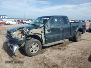 2005 Ford F-150 XLT with VIN 1FTPX145X5FA84287, listed as a Copart auction lot 61775425 with 147,587 mi miles and Salvage title. Bid and sale history available at DreamBid. Image 1.
