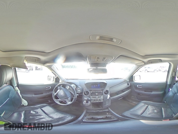 2013 Honda Pilot EX-L with VIN 5FNYF4H5XDB024483, listed as a Copart auction lot 48504835 with 214,652 mi miles and Salvage Title. Bid and sale history available at carsss.com. Image 14.