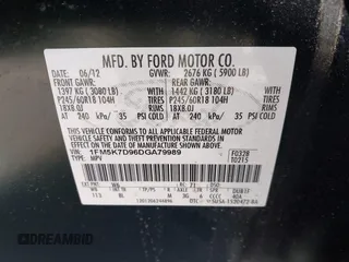 2013 Ford Explorer XLT z VIN 1FM5K7D96DGA79989, wystawiony jako IAAI lot #42141220 z przebiegiem 126 157 mil mil oraz . Historia ofert i sprzedaży dostępna na DreamBid. Obrazek 9.