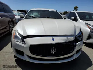 2015 Maserati Quattroporte GTS with VIN ZAM56PPA7F1143425, listed as a Copart auction lot 54720264 with 0 mi miles. Bid and sale history available at carsss.com. Image 5.