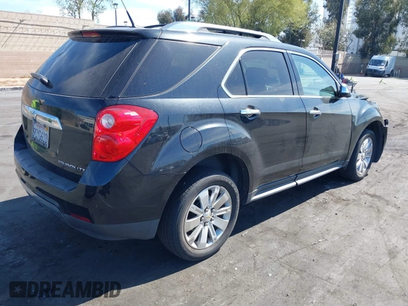 2010 Chevrolet Equinox LTZ z VIN 2CNALFEW4A6236652, wystawiony jako IAAI lot #42082206 z przebiegiem 91 872 mil mil oraz . Historia ofert i sprzedaży dostępna na DreamBid. Obrazek 4.