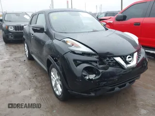 2015 Nissan Juke S with VIN JN8AF5MR4FT508881, listed as a IAAI auction lot 41503781 with 106,159 mi miles. Bid and sale history available at carsss.com. Image 6.