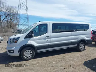2023 Ford Transit Passenger XL with VIN 1FBAX2YG2PKA45201, listed as a IAAI auction lot 41796428 with 34,040 mi miles and . Bid and sale history available at DreamBid. Image 14.