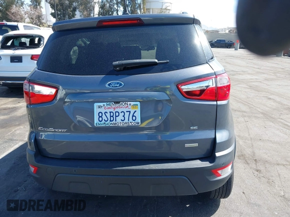 2020 Ford EcoSport SE with VIN MAJ3S2GE9LC349493, listed as a IAAI auction lot 41798547 with 42,946 mi miles. Bid and sale history available at carsss.com. Image 17.