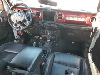 2019 Jeep Wrangler Unlimited Rubicon with VIN 1C4HJXFG0KW515349, listed as a Copart auction lot 45588385 with 64,737 mi miles and Salvage title. Bid and sale history available at DreamBid. Image 8.