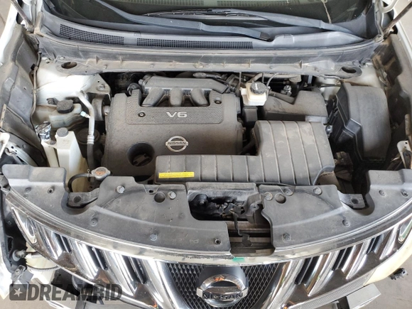 2009 Nissan Murano SL z VIN JN8AZ18U89W023807, wystawiony jako Copart lot #63480805 z przebiegiem 125 394 mil mil oraz Szkoda całkowita • Salvage title. Historia ofert i sprzedaży dostępna na DreamBid. Obrazek 11.