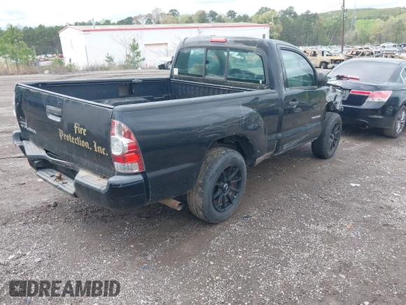 2009 Toyota Tacoma with VIN 5TENX22NX9Z593210, listed as a IAAI auction lot 41830477 with 314,010 mi miles. Bid and sale history available at carsss.com. Image 4.