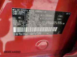 2014 Toyota RAV4 LE with VIN JTMZFREV6EJ017479, listed as a Copart auction lot 56986365 with 193,995 mi miles and Salvage title. Bid and sale history available at DreamBid. Image 13.