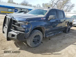 2020 Chevrolet Silverado 1500 LT Trail Boss with VIN 3GCPYFED3LG190382, listed as a Copart auction lot 50341755 with 185,993 mi miles and Salvage Title. Bid and sale history available at DreamBid. Image 1.