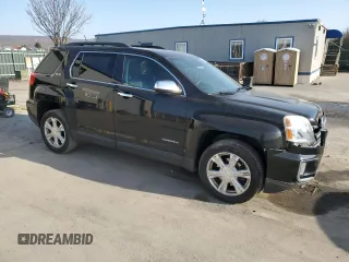 2017 GMC Terrain SLE with VIN 2GKFLTE37H6110881, listed as a Copart auction lot 48664525 with 62,345 mi miles and Salvage Title. Bid and sale history available at carsss.com. Image 4.