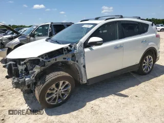 2016 Toyota RAV4 Limited with VIN JTMDJREV8GD009622, listed as a Copart auction lot 61870645 with 110,515 mi miles and Salvage title. Bid and sale history available at DreamBid. Image 1.